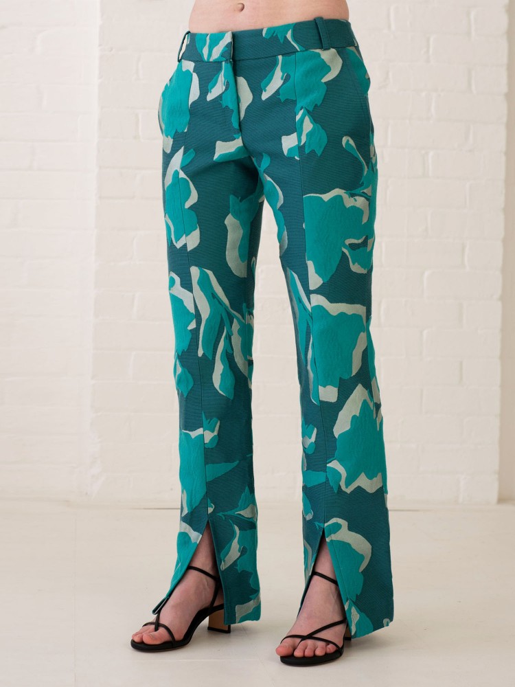 Floral splitter hem... 2