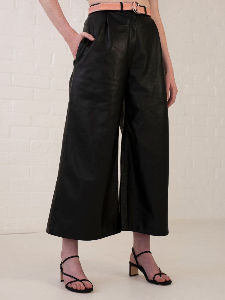 Leather Culottes |... 2