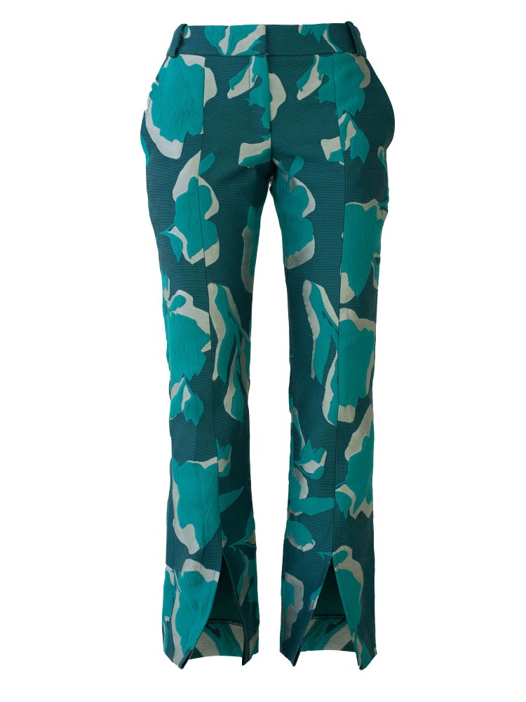 Floral splitter hem...