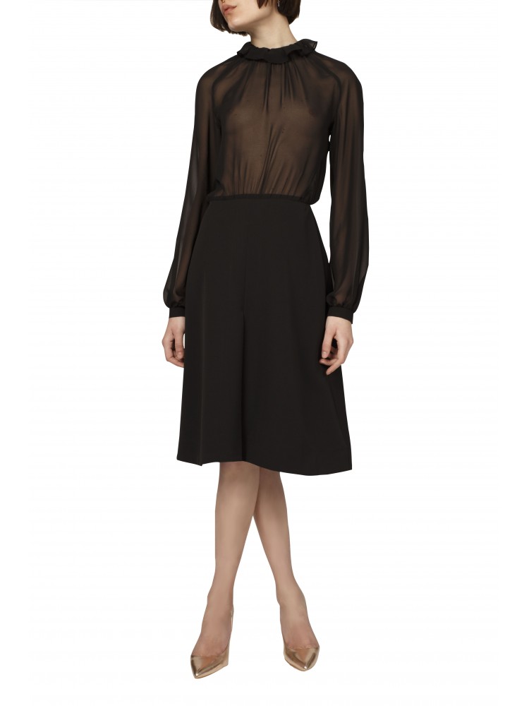 Timeless  black Georgette... 2