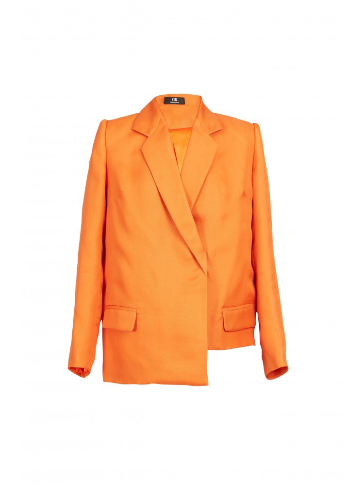 Oversized asymmetric suit |...