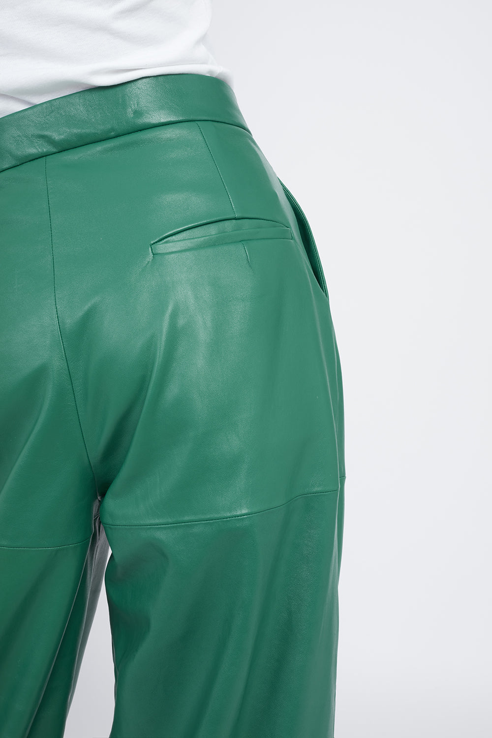 Leather tapered cargo pants | Guéra
