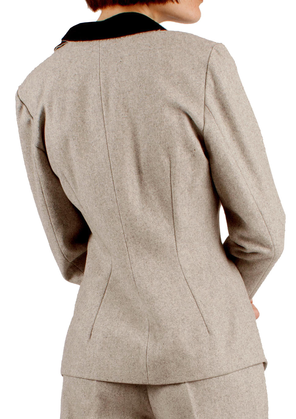 Raw Collars Suit Blazer | Rebecca