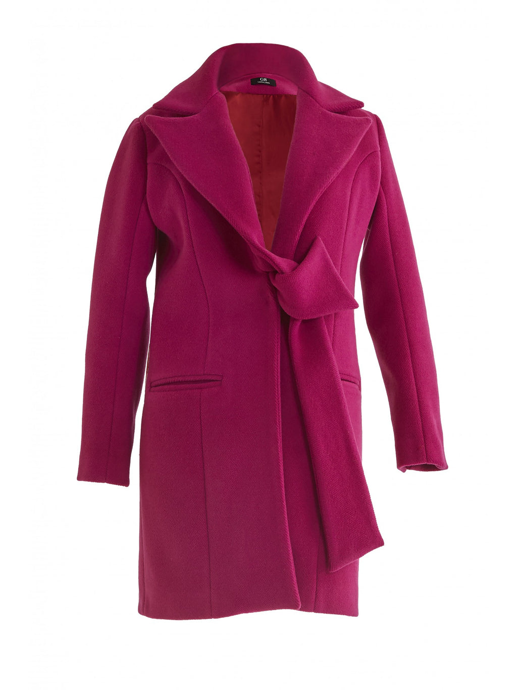Single breasted belted coat | Fanati-sta