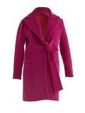 Single breasted belted coat | Fanati-sta