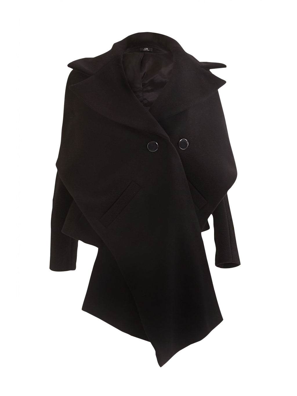 Contrasting panel coat | Climati-sta