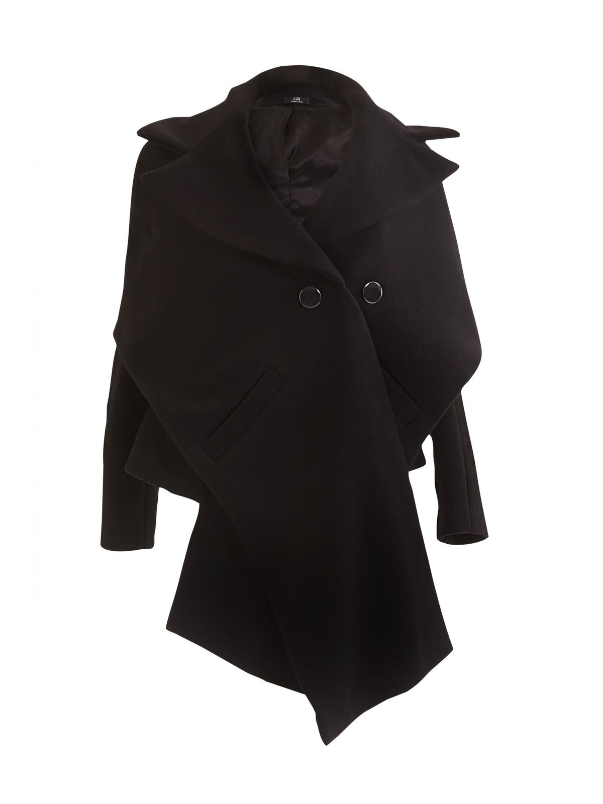 Contrasting panel coat | Climati-sta