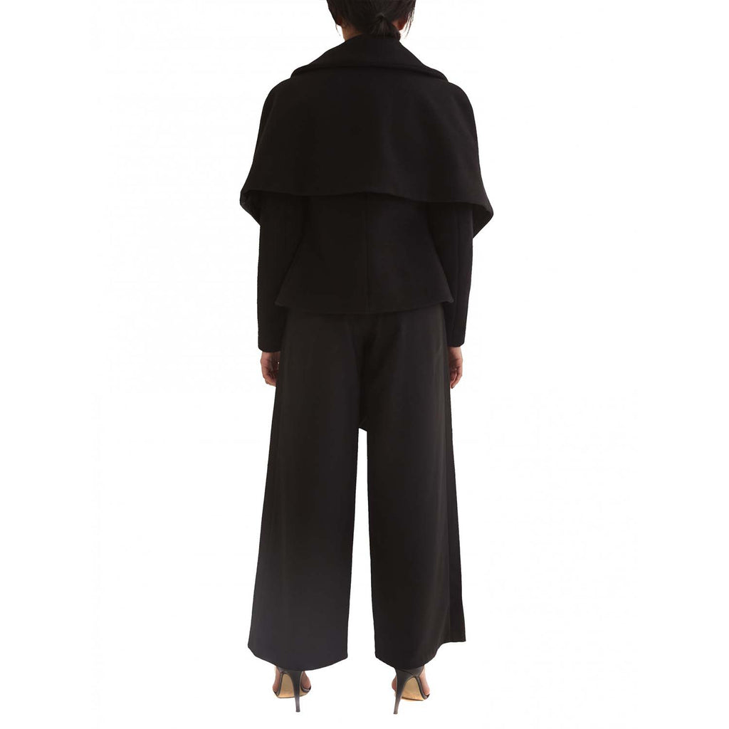 Contrasting panel coat | Climati-sta