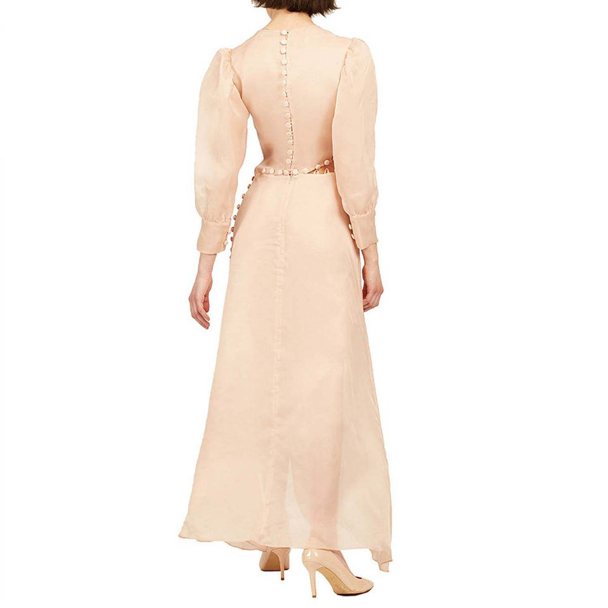 Organza buttons dress | Drama