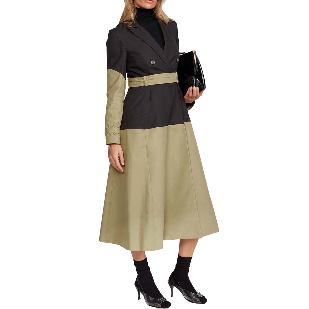 Double-breasted trench coat | Anna Forca