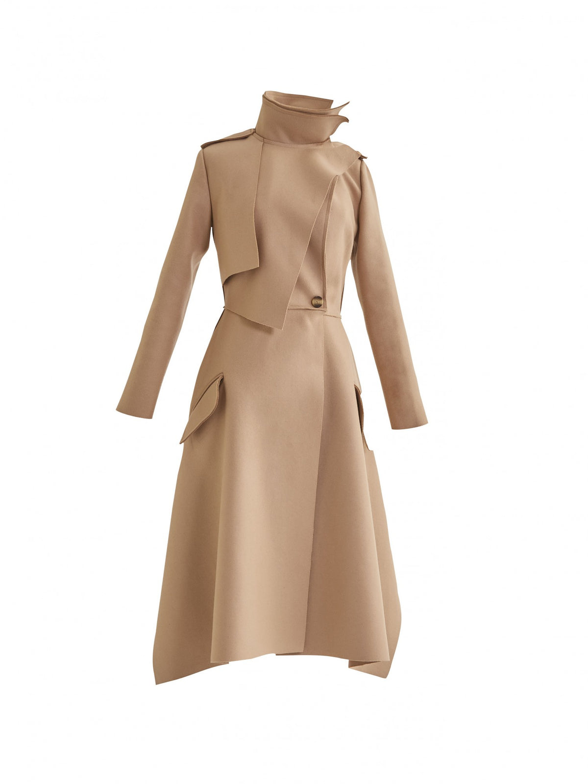 Layered trench coat | Populi-sta