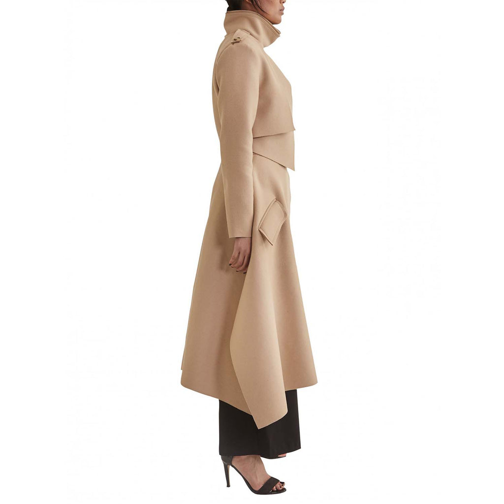 Layered trench coat | Populi-sta
