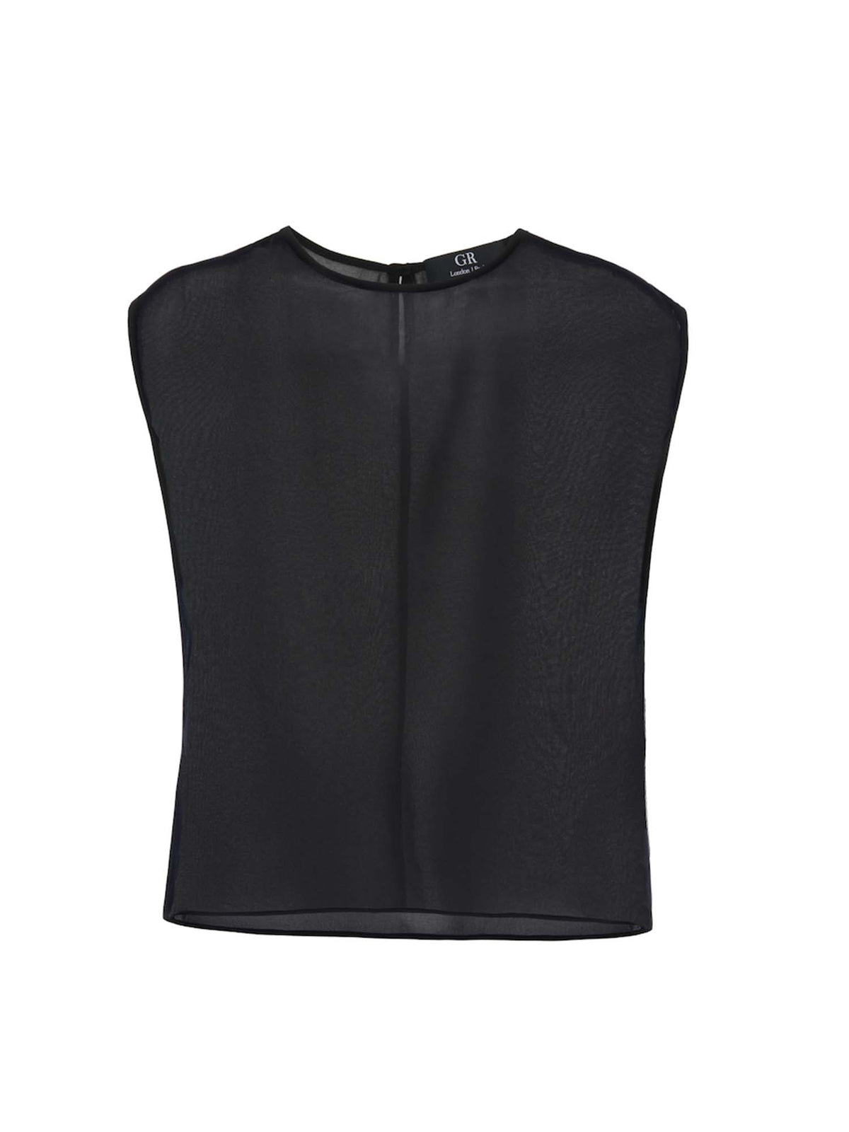 Silk-crepon top | Rubis