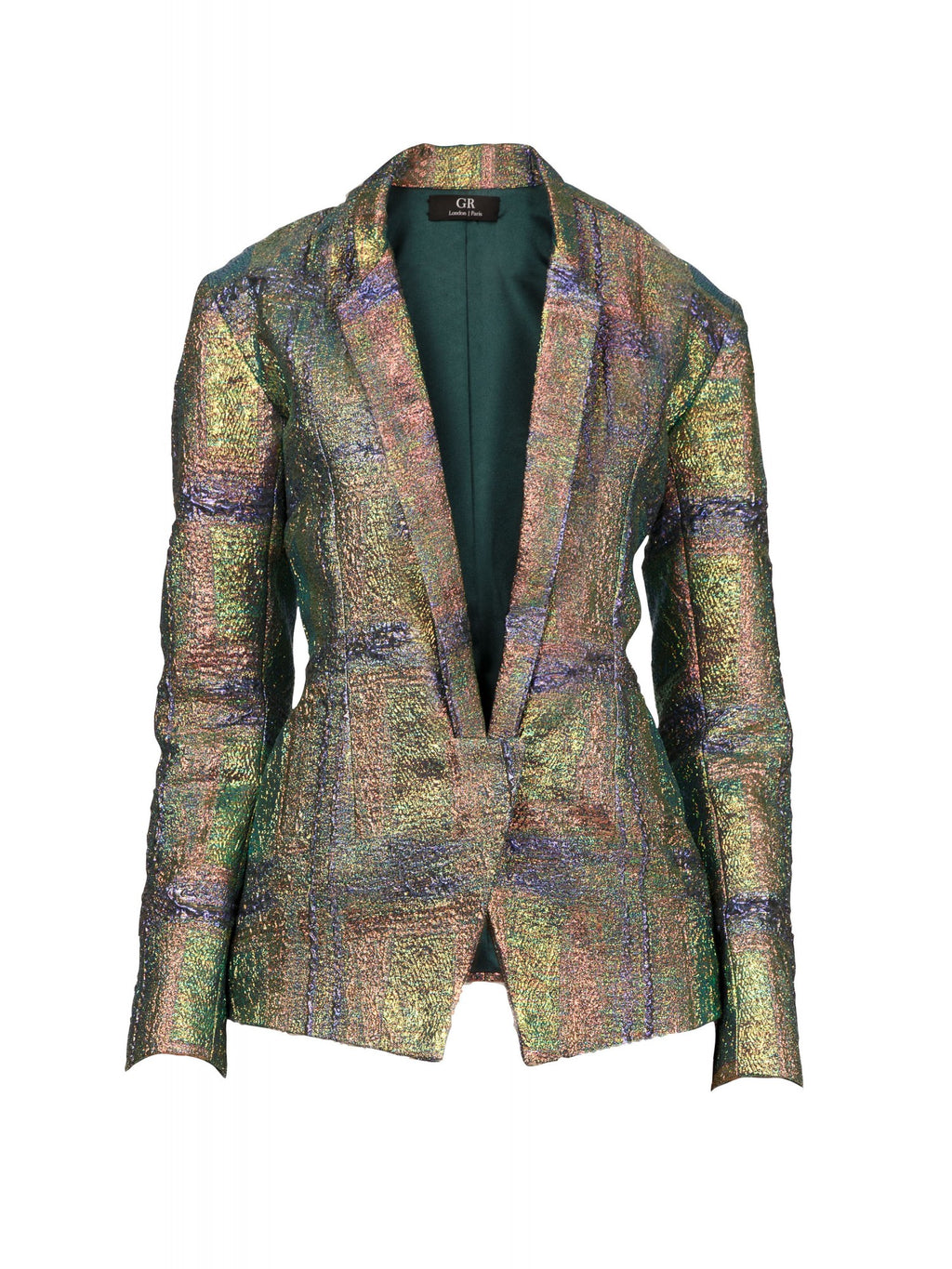 Matching textured blazer | Achta