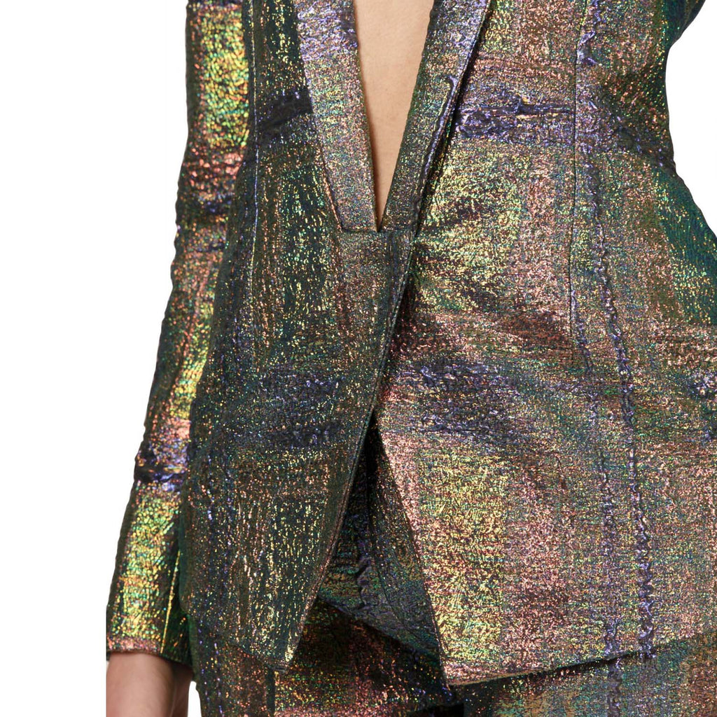 Matching textured blazer | Achta