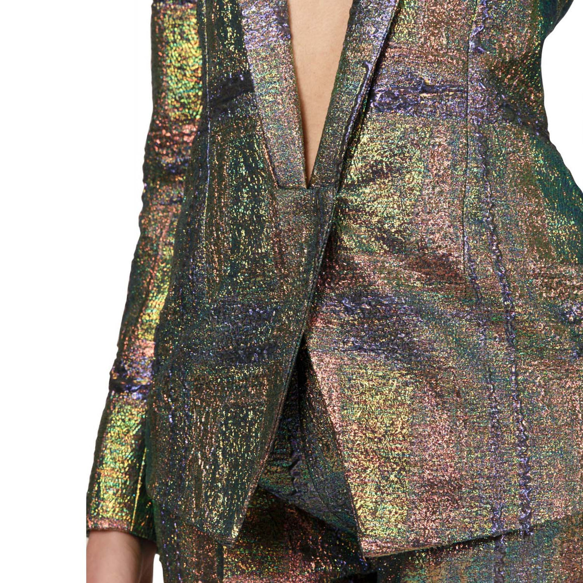 Matching textured blazer | Achta