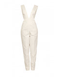 Structured Deep V Neck jumpsuit | Iconie