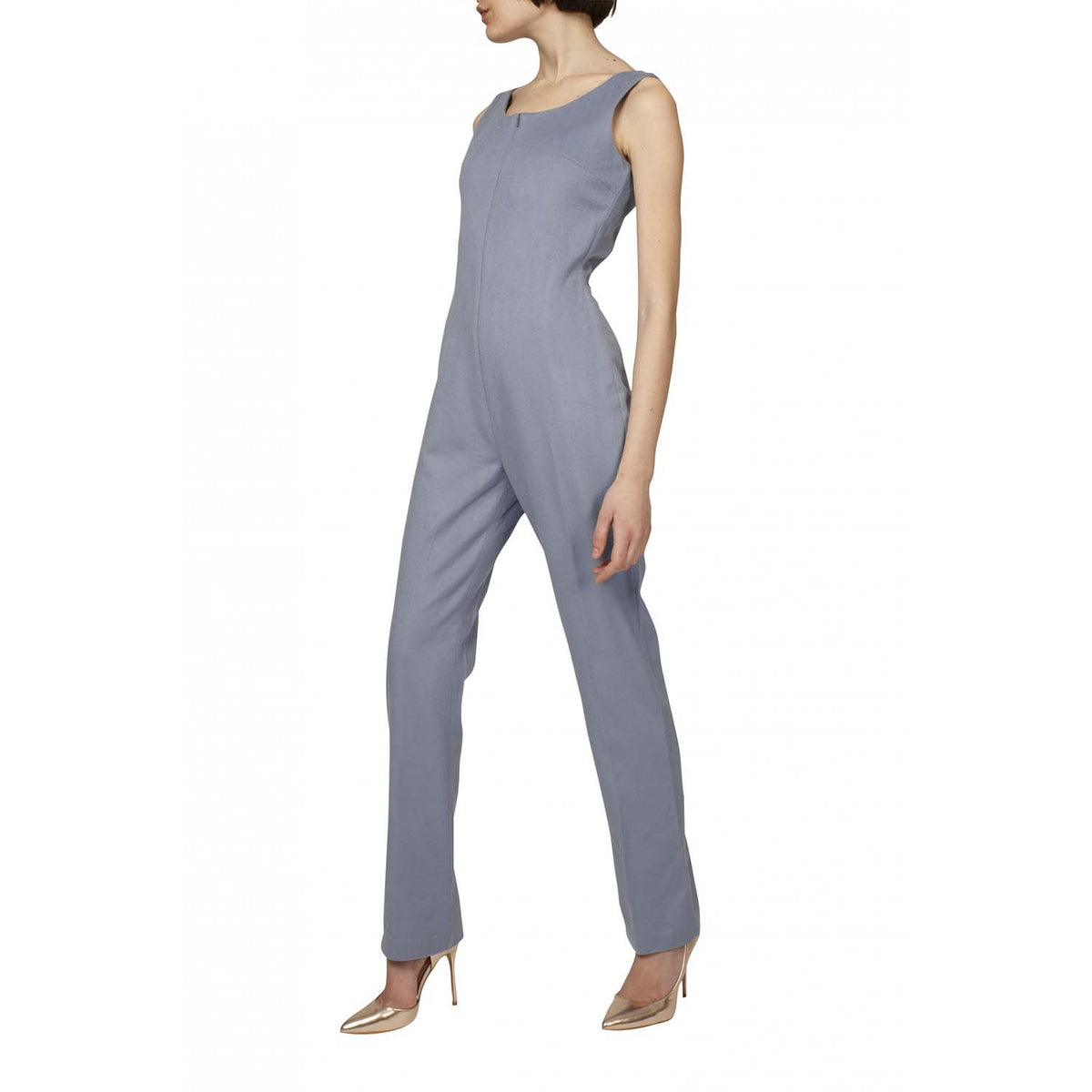 Zippered Jumpsuit | Neloumta