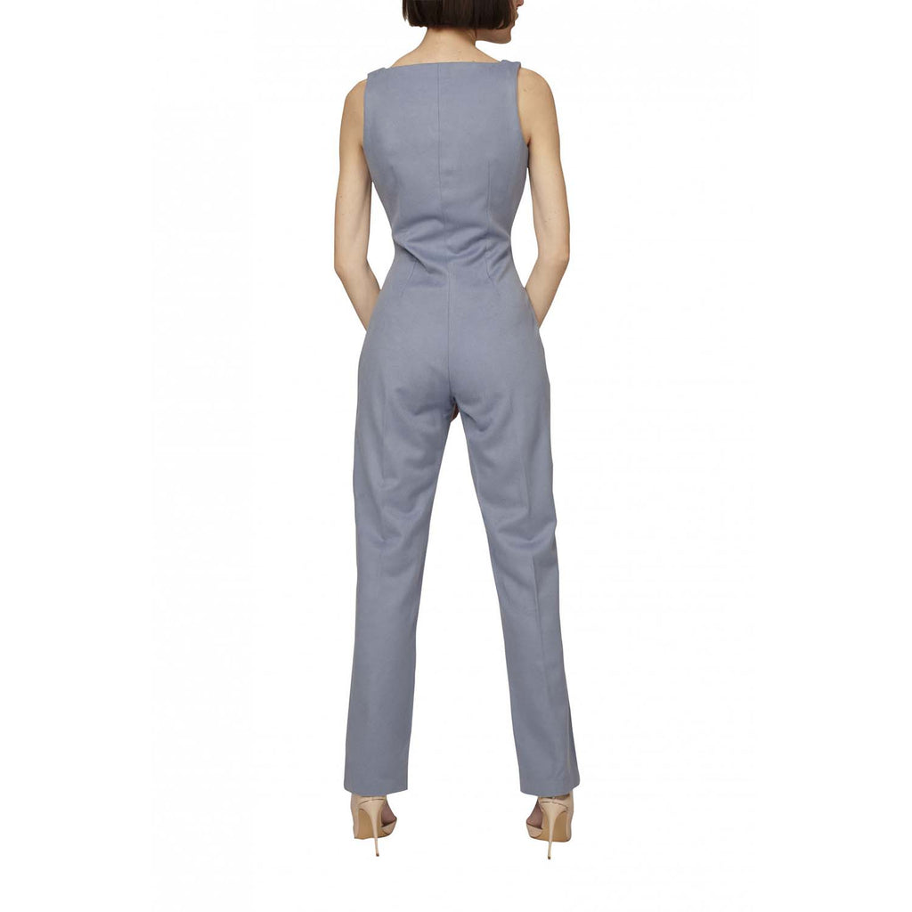 Zippered Jumpsuit | Neloumta