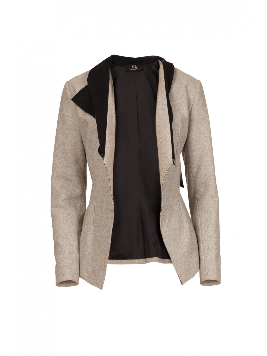 Raw Collars Suit Blazer | Rebecca