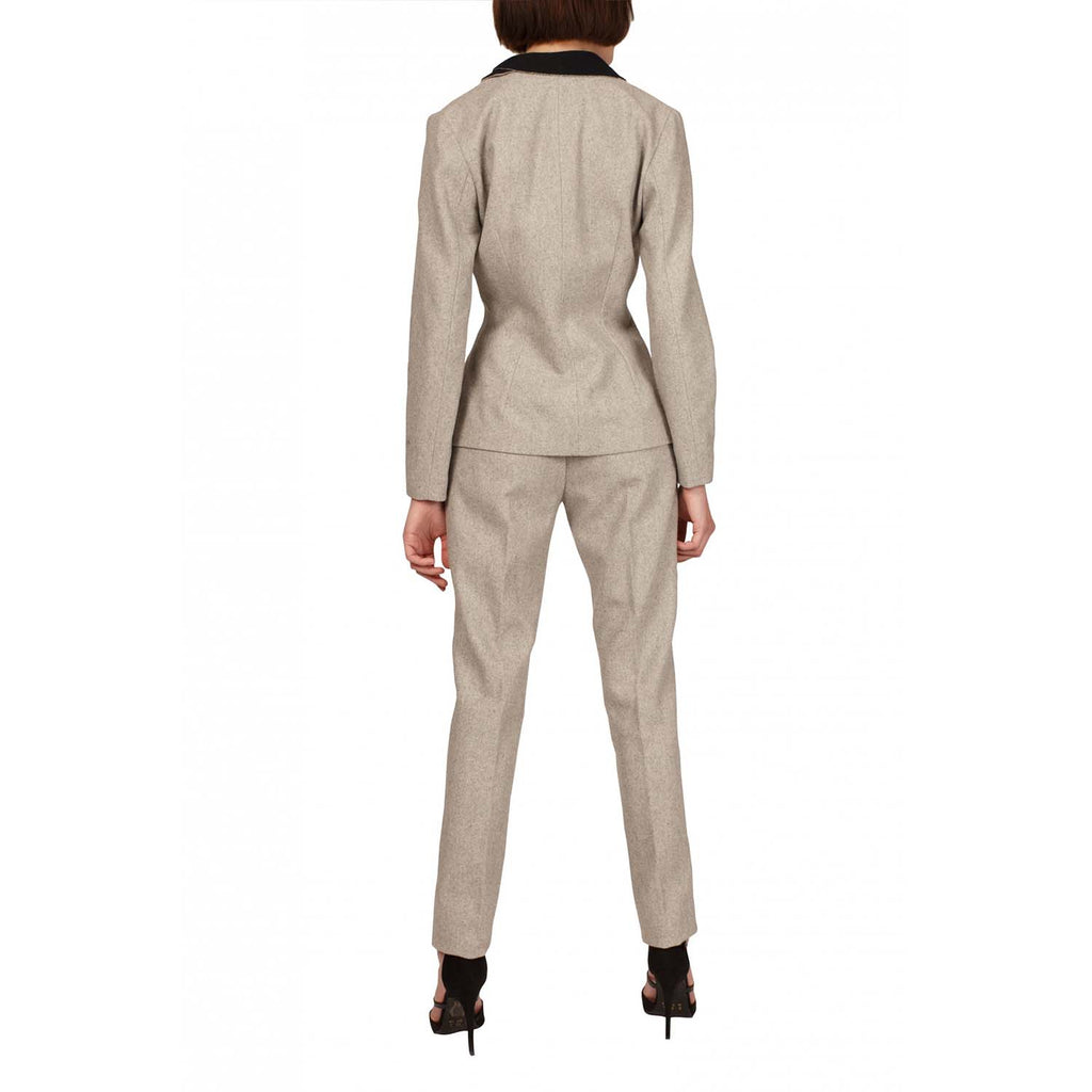 Raw Collars Suit Blazer | Rebecca