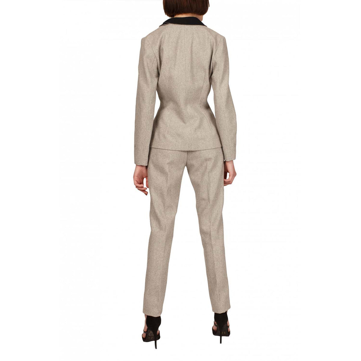 Raw Collars Suit Blazer | Rebecca